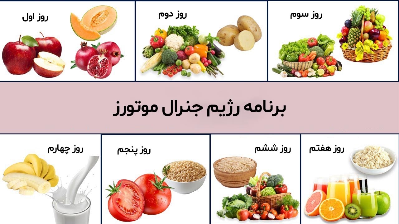 برنامه رژیم جنرال موتورز