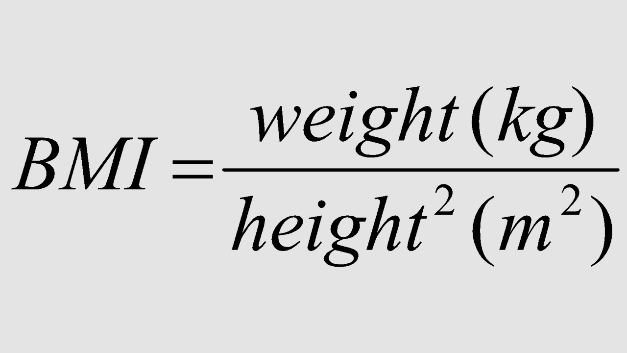 فرمول محاسبه BMI