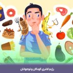 رژیم لاغری کودکان و نوجوانان