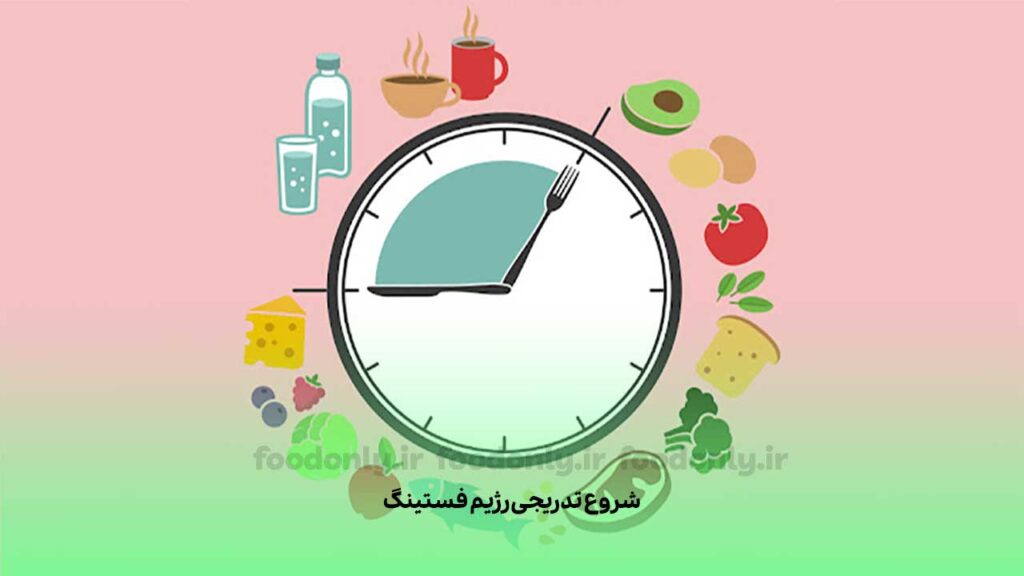 نحوه شروع تدریجی رژیم فستینگ