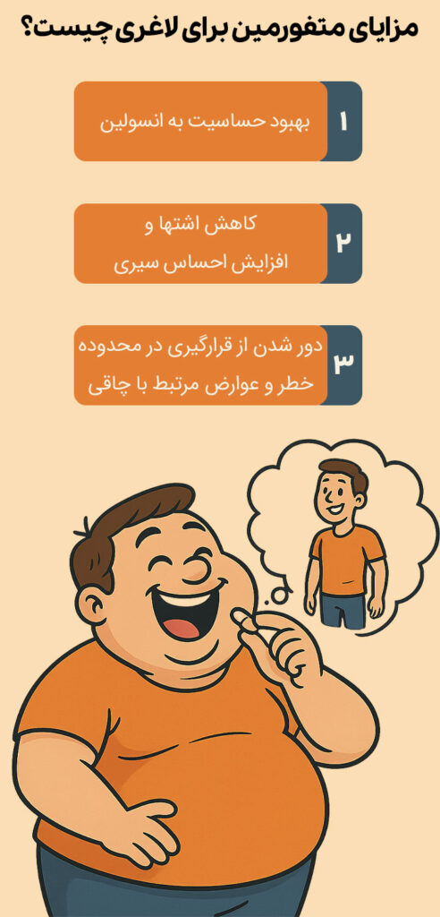 مزایای متفورمین برای لاغری چیست؟